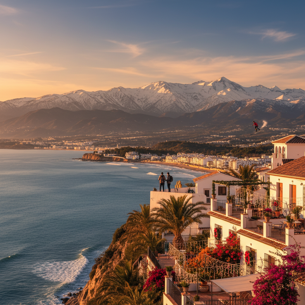 December on the Costa del Sol and Sierra Nevada